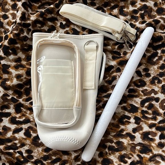 Brand New Stanley 40 oz Cup Accessory Water Bottle Holder Strap Neoprene Sleeve - Picture 8 of 16